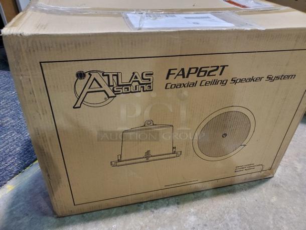 Atlas Sound FAP62T Coaxial Ceiling Speaker System. New! - Image 3 of 3