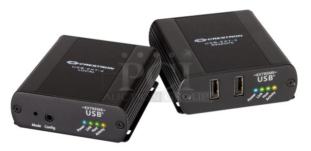 Crestron USB-EXT-2 KIT USB over Category Cable Extender, Local and Remote. New! - Image 1 of 3