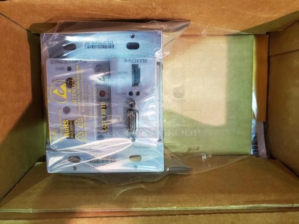 Crestron DM-TX-200-C-2G-W-T Wall Plate DigitalMedia 8G+® Transmitter 200. New! - Image 4 of 4