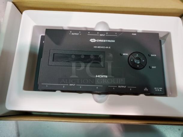 Crestron HD-MD4X2-4K-E 4x2 4K HDMI® Switcher. New! - Image 4 of 4