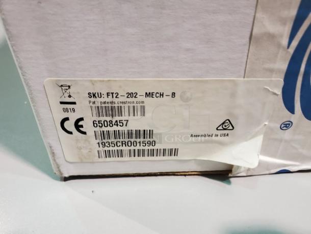 Crestron FT2-202-MECH-B FlipTop™ FT2 Series Cable Management System, 202 Size, Mechanical. New! - Image 3 of 4