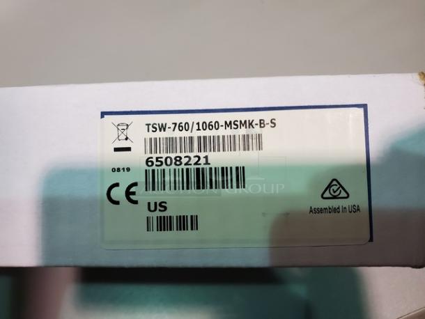 Crestron TSW-760/1060-MSMK-B-S Multi-Surface Mount Kit for TSS-7, TSS-10, TSW-760, and TSW-1060 Series, Angled. New! - Image 3 of 3