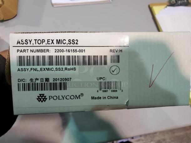 Polycom, Inc. 2200-16155-001 Mic Kit for SS2 - Image 2 of 3