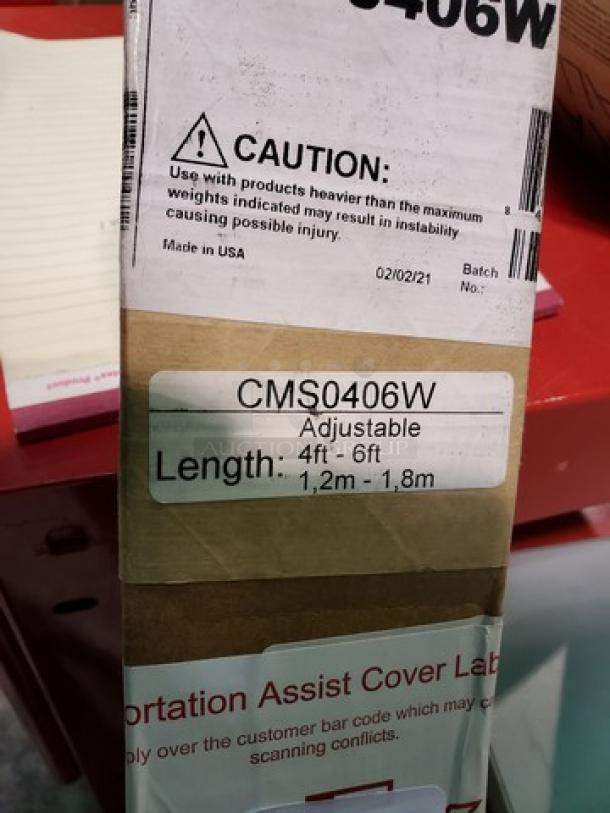 Chief CMS-0406W 4-6' Speed-Connect Adjustable Extension Column - Image 2 of 4