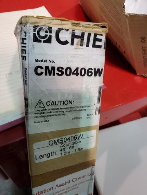Chief CMS-0406W 4-6' Speed-Connect Adjustable Extension Column - Image 3 of 4