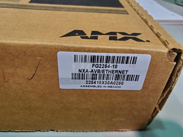 AMX FG2254-10 NXA-AVB 12VDC ETHERNET Breakout Box. New! - Image 3 of 5