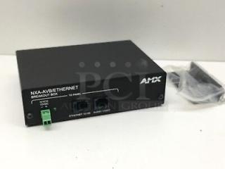 AMX FG2254-10 NXA-AVB 12VDC ETHERNET Breakout Box. New!
