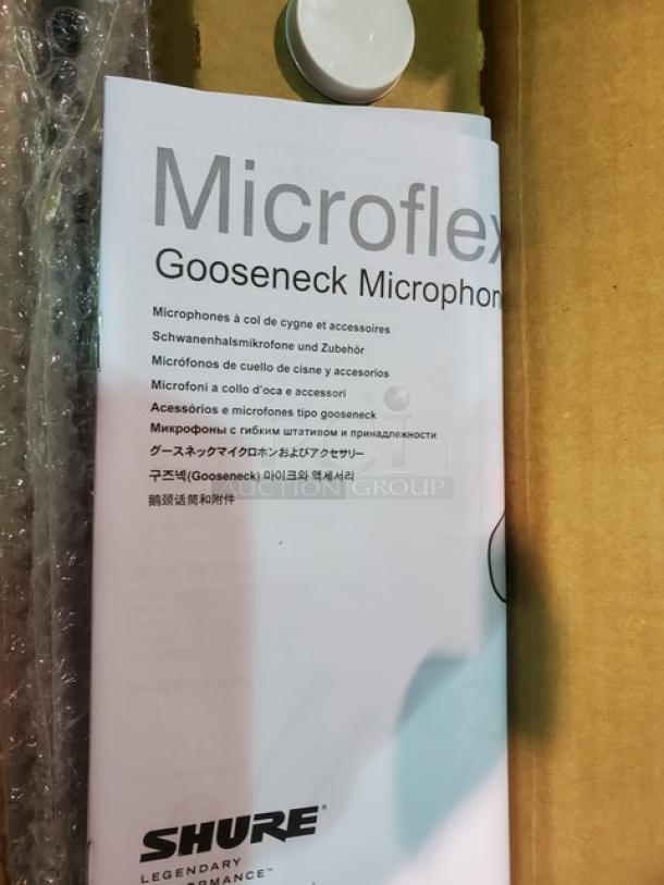 Shure MX415/C 15" Microflex Cardioid Gooseneck Microphone. New! - Image 5 of 5