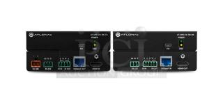 Atlona AT-UHD-EX-70C-KIT 4K/UHD HDMI over HDBaseT transmitter/receiver for HDMI transmission up to 230 feet (70 meters) over category cable with RS-232 and IR control pass-through, plus Power over Ethernet capability. New