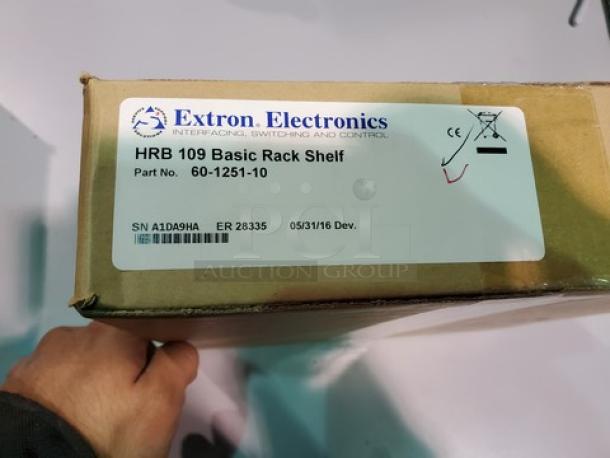 Extron Half Rack Shelf System Half-Rack Width Rack Shelf and Accessories. New - Image 3 of 3