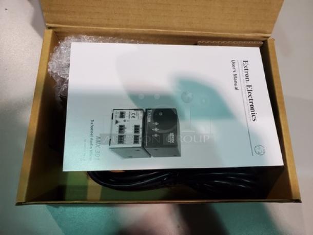 Extron MIX 301 Three Channel Line Level Mixer. New! - Image 3 of 4
