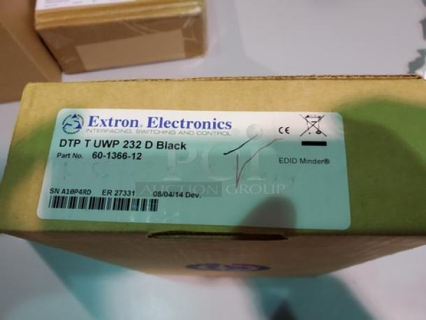 Extron DTP T UWP 232 D Two Input DTP Transmitter for HDMI and VGA with Audio Embedding - Decorator-Style Wallplate. New - Image 3 of 5