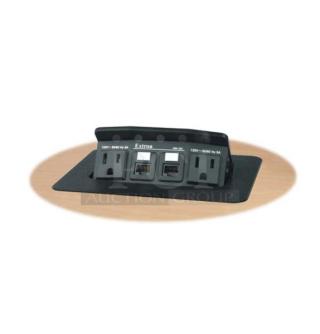 Extron Hideaway HSA 222S Compact, Fixed Configuration, HSA - Hideaway Surface Access Enclosure with AV Connectivity and AC Power. New!
