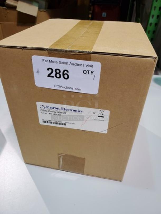 Extron Cable Cubby 500 Cable Access Enclosure for AV Connectivity, Remote Control, and Power. New! - Image 2 of 3