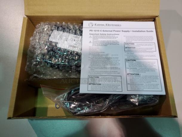 Extron PS 1215 C 12VDC, 1.5A / 70-1174-01 Desktop Power Supply. New! - Image 4 of 5