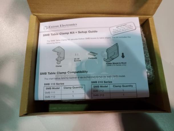 Extron 70-1160-12 SMB Clamp for SMB 110/210 Surface Mount Box. New! - Image 3 of 4