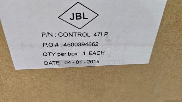 JBL Control 47 LP Low-Profile Ceiling Speakers. New! 2 Pairs - Image 3 of 4