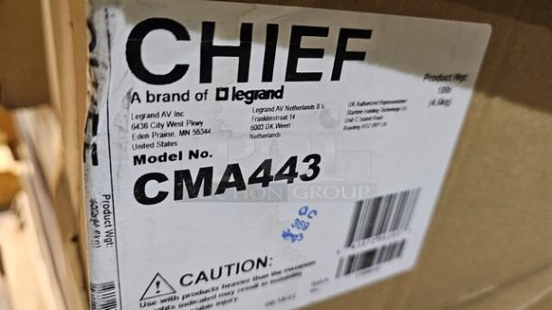 Chief CMA443 Above Tile Suspended Ceiling Kit & 3 Inch Fixed Pipe - Image 3 of 4