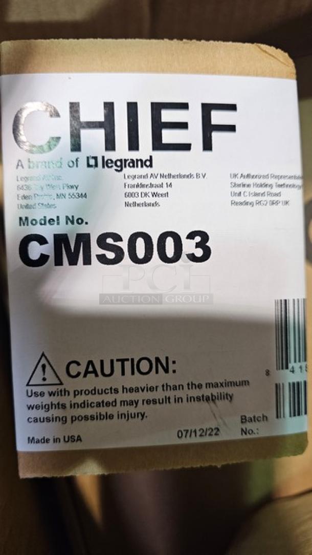 Chief CMS003, 3 Inch Fixed Extension Column, Pole - Image 2 of 3