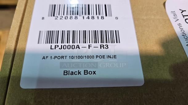 Black Box LPJ000A-F-R3 15.4 Watt PoE Gigabit Ethernet Injector - Image 2 of 3