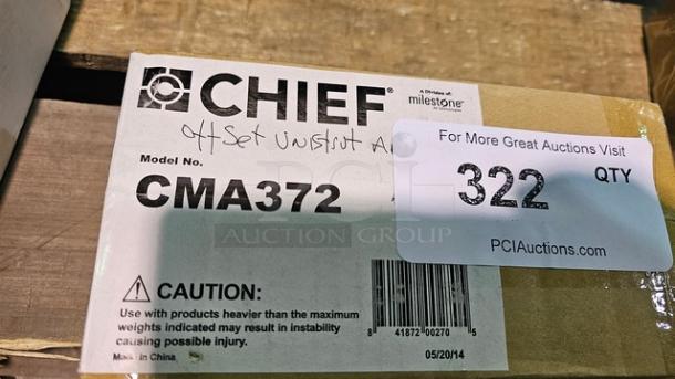Chief CMA372 Offset Unistrut Structural Adapter. New - Image 2 of 4