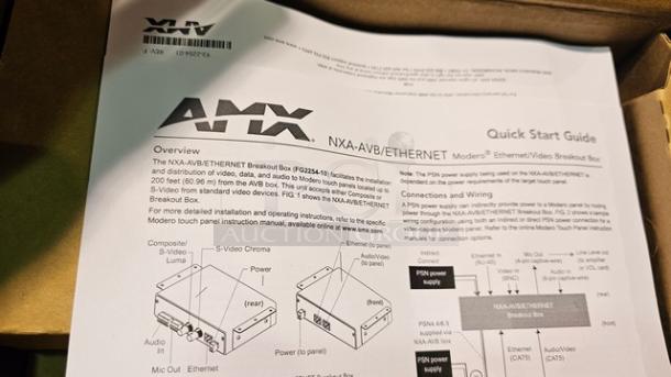 AMX NXA-AVB/ETHERNET Modero® Ethernet/Video Breakout Box. New! - Image 5 of 5