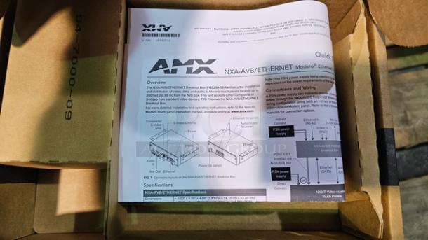 AMX NXA-AVB/ETHERNET Modero® Ethernet/Video Breakout Box. New! - Image 4 of 4