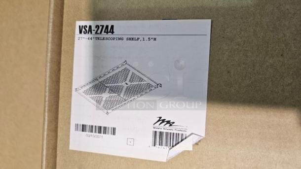 Middle Atlantic Products | VSA-2744 Adjustable Rackshelf, 1 RU, 27" to 44"D. New! - Image 3 of 4