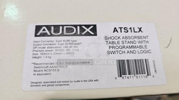 Audix ATS1 Heavy Duty Table Stand with programmable On/Off Switch. New! - Image 2 of 3