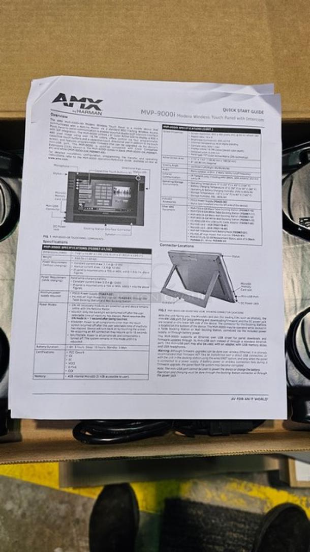 MVP-9000i 9" Modero® ViewPoint® Touch Panel with Intercom. New! - Image 5 of 6