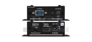 Altona AT-HD420 HDMI to VGA/Component and Stereo Audio Format Converter. New!