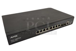 AMX NXA-ENET8-2POE Gigabit Ethernet Layer 2 PoE Switch. New!