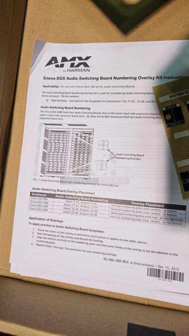 Enova DGX 8/16 Digital Media Switchers. New! - Image 5 of 7