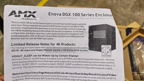 Enova DGX 8/16 Digital Media Switchers. New! - Image 6 of 7