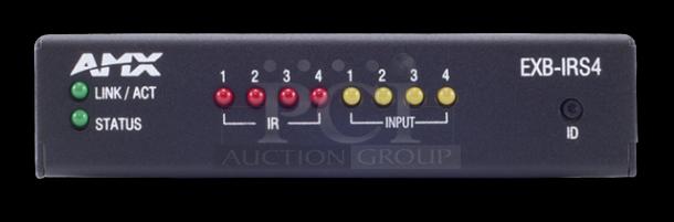 AMX EXB-IRS4 ICSLan IR/S Interface, 4 IR/S and 4 Inputs. New! - Image 1 of 3