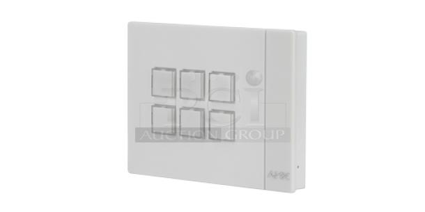 AMX MCP-106L-WH Massio 6-Button ControlPad. New! - Image 1 of 3