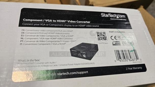 StarTech Component / VGA Video and Audio to HDMI Converter. New! - Image 2 of 4