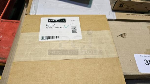 Da-Lite 40932 #6 Wall Mount Brackets - Image 3 of 3