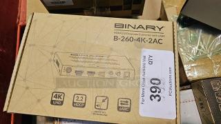 Binary HDMI 2.0 Downmix Converter with eARC. New!