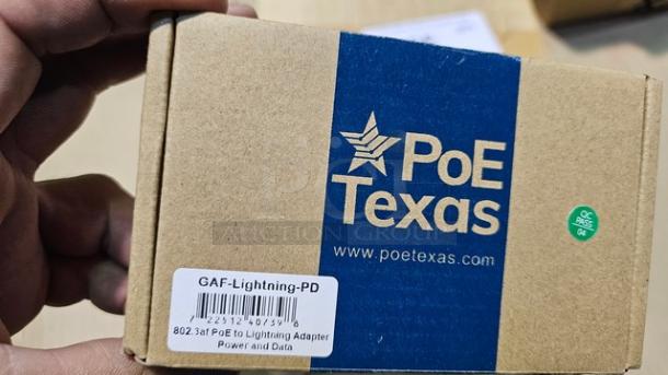 PoE GAF-Lightning-PD Texas 802.3af Ethernet Power and Wired Data for Conference Rooms, Mounted Tablets & More. - Image 3 of 3