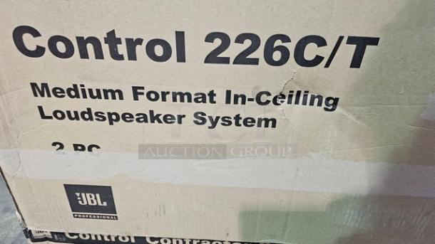 JBL Control 226C/T 6.5" Coaxial Ceiling Loudspeaker with HF Compression Driver. New! - Image 2 of 5
