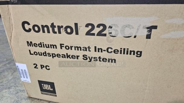 JBL Control 226C/T 6.5" Coaxial Ceiling Loudspeaker with HF Compression Driver. New! - Image 2 of 6