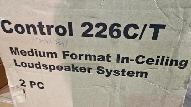 JBL Control 226C/T 6.5" Coaxial Ceiling Loudspeaker with HF Compression Driver. New! - Image 4 of 6