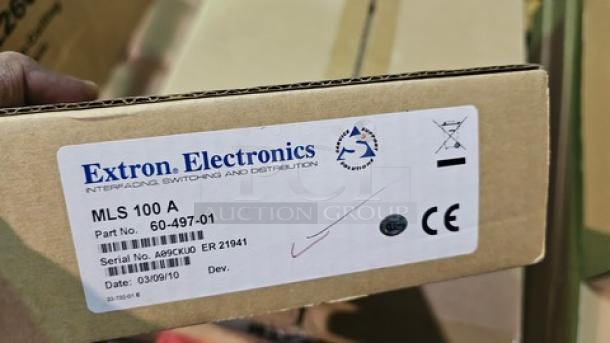 Extron MLS 100 A Four Input Stereo Audio Switcher. New! - Image 3 of 3