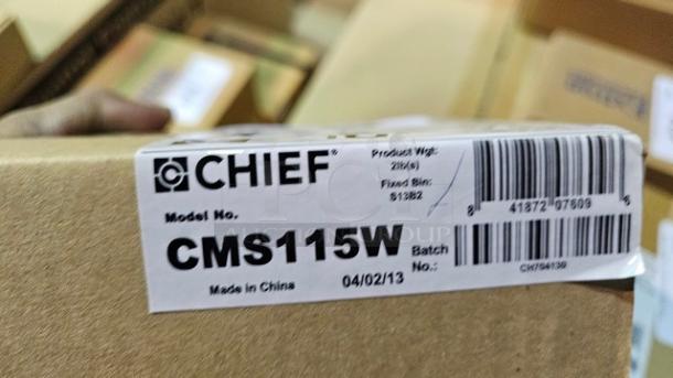 Chief CMS115W 6 Inch (152 mm) Speed-Connect Ceiling Plate in White. New! - Image 3 of 4