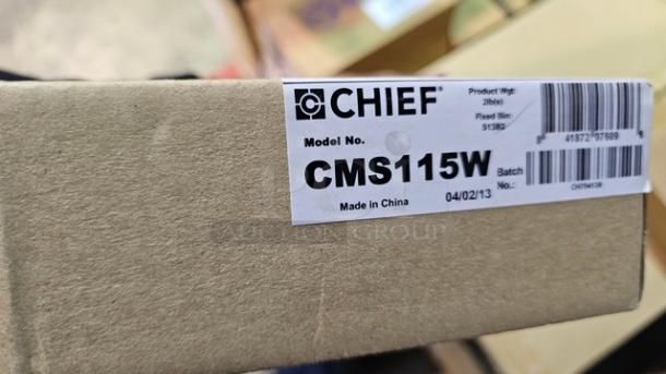Chief CMS115W 6 Inch (152 mm) Speed-Connect Ceiling Plate in White. New! - Image 3 of 3