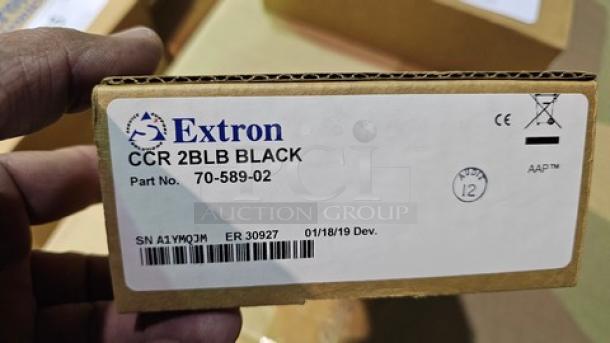 Extron CCR 2BLB Two-Button Contact Closure Remote With Customizable Backlit Buttons. New! - Image 2 of 3