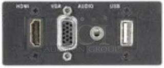 Extron AAP Super Plate 100, Black / 70-1076-02 Architectural Adapter Plate.