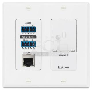 Extron XTP R HWP 201 XTP Receiver with 90° HDMI Connector for Wall-Mounted Displays.