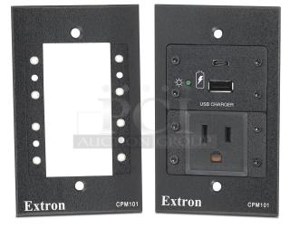 Extron CPM101 One-Gang AV Connectivity Mounting Frame